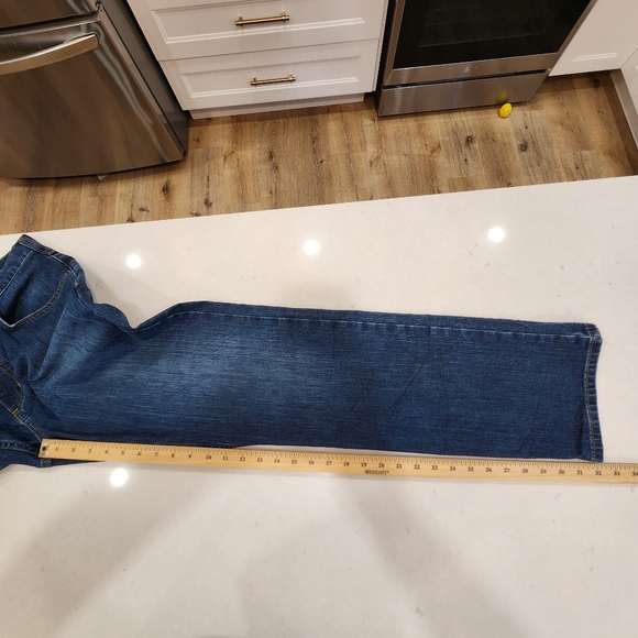 Carhartt Relaxed Fit Bootcut Rugged Flex Stretch Jeans - Mens Size 32x32 Blue - Picture 11 of 13